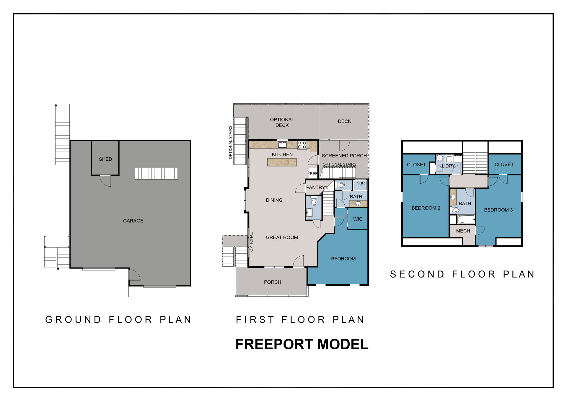 Freeport I Model - 3 Bedroom